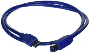 Qvs tw8092 Usb 3.0 Compliant 5gbps Type A Male To B Male Cable - Usb F