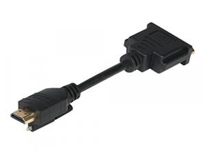 Qvs PY7721 .5-meter Dvi Female To Locking Hdmi Male Adaptor - Dvi-hdmi