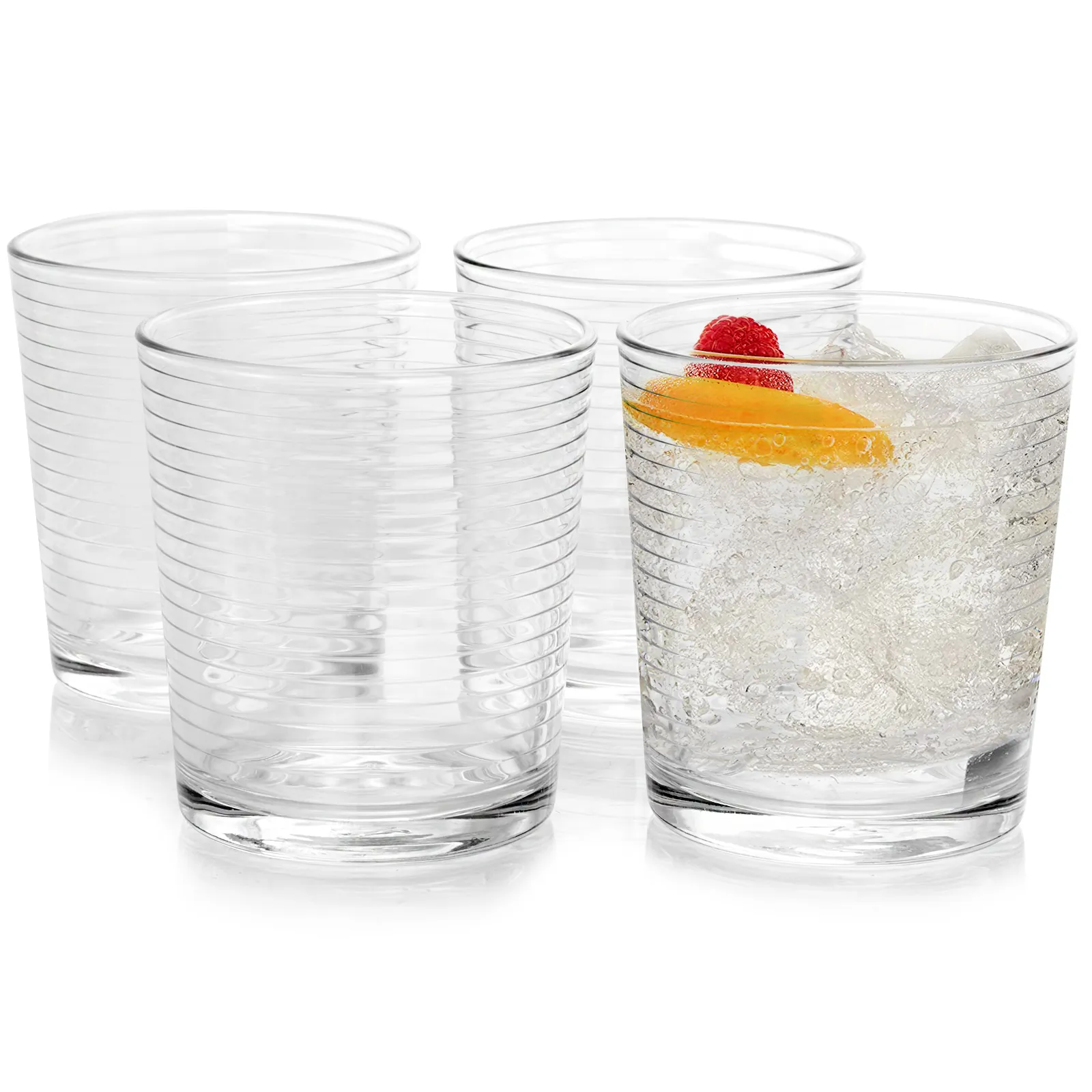 Pasabahce Pasabahce Doro 7 Oz Juice Glass Set In Clear Set Of 4