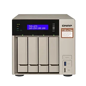 TVS473E4GUS | Qnap 4 Bay Nas Ddr4 4GB Iscsi