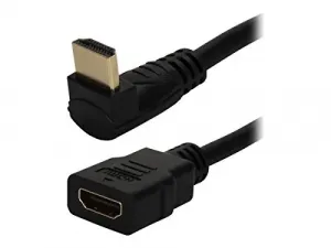 Qvs 1y6723 0.5ft Down-angle Highspeed Hdmi