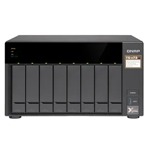 DHTS8738GUS | Qnap 8-Bay NAS with 8GB DDR4 RAM and AMD