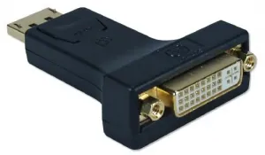 Qvs DPDVI-MF Video Adapter - 1 X Displayport Male Digital Audio-video 