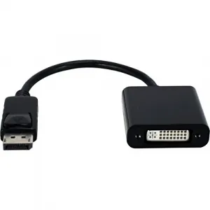 Qvs DPDVI-MF Video Adapter - 1 X Displayport Male Digital Audio-video 