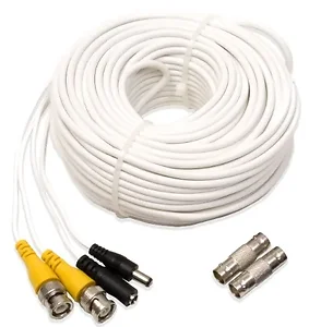 Q See 100FT BNC Cable with Female Connectors for HD Systems