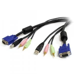 Startech USBVGA4N1A10 Usbvga4n1a10 10 Ft 4in1 Usb Vga Kvm Cable With A