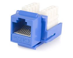 Startech KEYSTONE110B Cat5e Rj45 Keystone Jack Blue - 110 Type 110 Typ