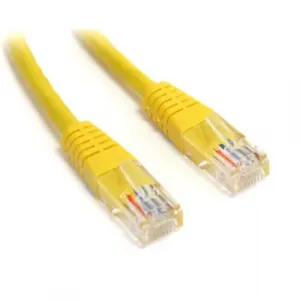 Startech M45PATCH15YL 15 Ft Yellow Molded Cat5e Utp Patch Cable - Cate