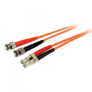 Startech FIBLCST1 1m Fiber Optic Cable - Multimode Duplex 62.5125 - Ls