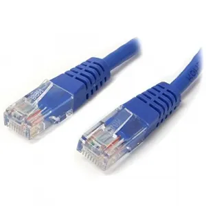 Startech M45PATCH5BL 5 Ft Blue Molded Cat5e Utp Patch Cable - Category