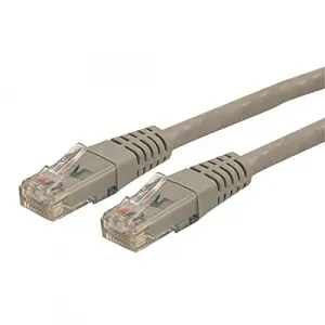 Startech C6PATCH25GR 25ft Cat6 Ethernet Cable - Gray Molded Gigabit - 