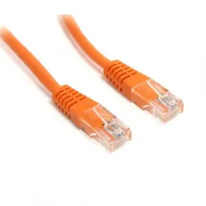 Startech M45PATCH15OR Cat. 5e Utp Patch Cable - 15ft - 1 X Rj-45, 1 X 