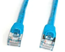 Startech S45PATCH7BL 7 Ft Blue Shielded Snagless Cat5e Patch Cable - M