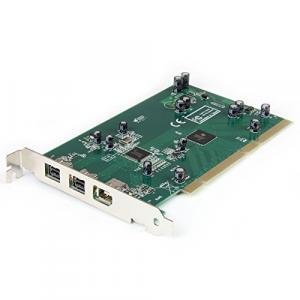 Startech PCI1394B3 3 Port 2b 1a Pci 1394b Firewire Adapter Card With D