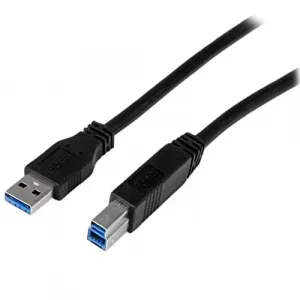 Startech USB3CAB1M 1m (3ft) Certified Superspeed Usb 3.0 A To B Cable 