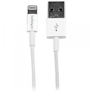 Startech VW2473 .com 1m (3ft) White Apple 8-pin Slim Lightning Connect