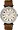 Timex Timex Weekender® Leather Strap Watch - Cream Dial