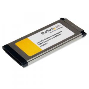 Startech RA3015 .com 1 Port Flush Mount Expresscard Superspeed Usb 3.0