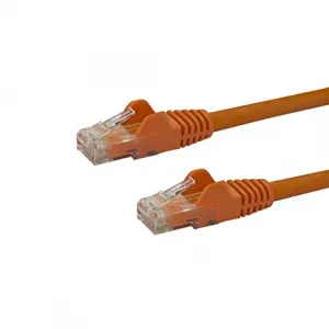 Startech N6PATCH35OR 35ft Cat6 Ethernet Cable - Orange Snagless Gigabi