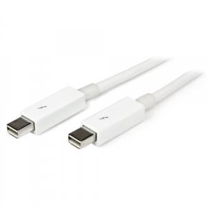 Startech RD5553 .com 0.5m White Thunderbolt Cable - M-m - Thunderbolt 