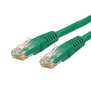 Startech C6PATCH12GN 12ft Cat6 Ethernet Cable - Green Molded Gigabit -