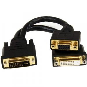 Startech DVI92030202L Cb  8 Dvi-i M To Dvi-d F Vga F Wyse Dvi Splitter