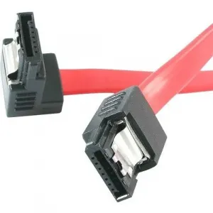 Startech LSATA18RA1 18in Latching Sata To Right Angle Sata Serial Ata 