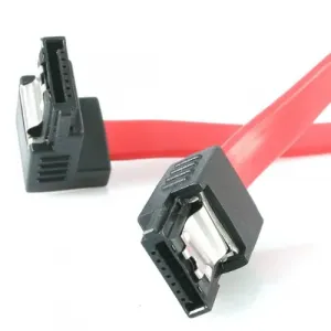 Startech LSATA18RA1 18in Latching Sata To Right Angle Sata Serial Ata 