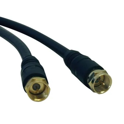 Tripp U42675 12ft Home Theater Rg59 Coax Cable With F-type Connectors 