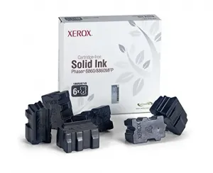 Original Xerox 108R00749 Black Solid Ink (6 Sticksbox) (total Box Yiel