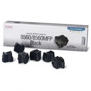 Original Xerox 108R00727 Black Colorstix Ink (6 Sticksbox) (total Box 