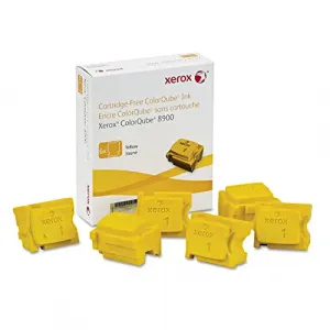 Original Xerox 108R01016 Yellow Solid Ink (6 Sticksbox) (total Box Yie