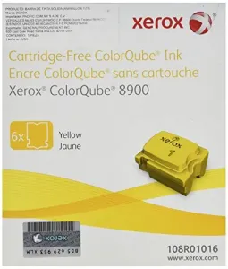 Original Xerox 108R01016 Yellow Solid Ink (6 Sticksbox) (total Box Yie