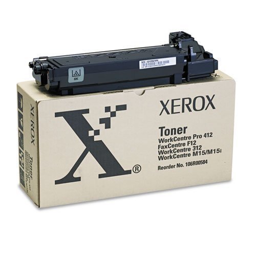 Original Xerox 106R00584 Toner Cartridge (6000 Yield)