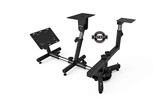 Arozzi VELOCITA-BLACK Velocit Simulator Stand For Wheel And Pedal Setu