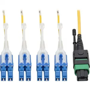 Tripp N390-03M-8LC-AP Mtp-mpo (apc) To 8xlc Smf Fiber Breakout Cable Q