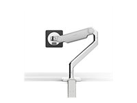 Humanscale M21CMWBTB M2.1-single Mtr,clamp Mt (alumwht)