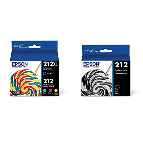 Original Epson T212XL-BCS T212 High Capacity Black Clear Ink Cartridge