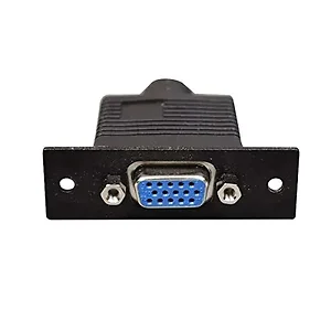 16241 | C2g Wiremold Audio/Video Interface Plates - Black