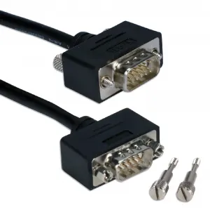 Qvs CC388M1-75 Video Cable - 75 Ft - 1 X Hd-15 Male Vga - 1 X Hd-15 Ma