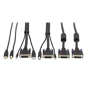 P784-010-DVU | Tripp Lite 10FT DVI USB 3.5MM KVM Cable Kit