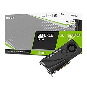 VCG1660T6BLMPB | Pny Technologies NVIDIA GEFORCE GTX 1660