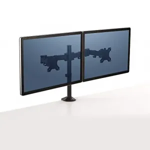 Fellowes 8502601 Reflex Dual Monitor Arm - 2 Display(s) Supported - 30