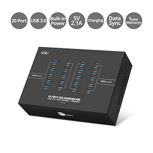 Siig ID-US0611-S1 20-port Industrial Usb 3.0 Hub