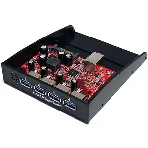 Startech StarTech.com USB 3.0 Front Panel 4 Port Hub - 3.5