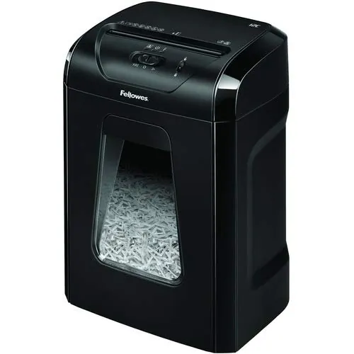 Fellowes 7120001 Personal 12 Sheets Shredder. Safety Lock. 5 Gallon Bi