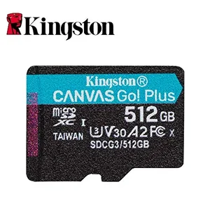 SDCG3/512GB | Kingston 512GB MICROSDXC CANVAS GO PLUS 170R