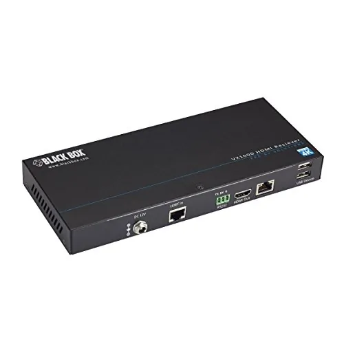 Black VX-1001-RX Vx1000 Hdmi And Usb Receiver For Seamless Connectivit