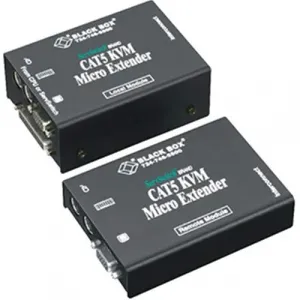 Black ACU3009A Servswitch  Brand Catx Kvm Micro Extende