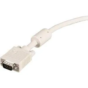 Black EVNPS06-0100-MF Vga Video Cable With Ferrite Core, Male To Male 